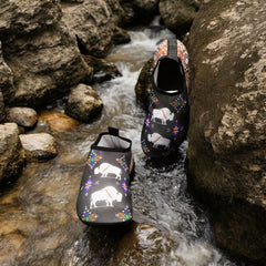 Onyx Bison Aqua Shoes-1