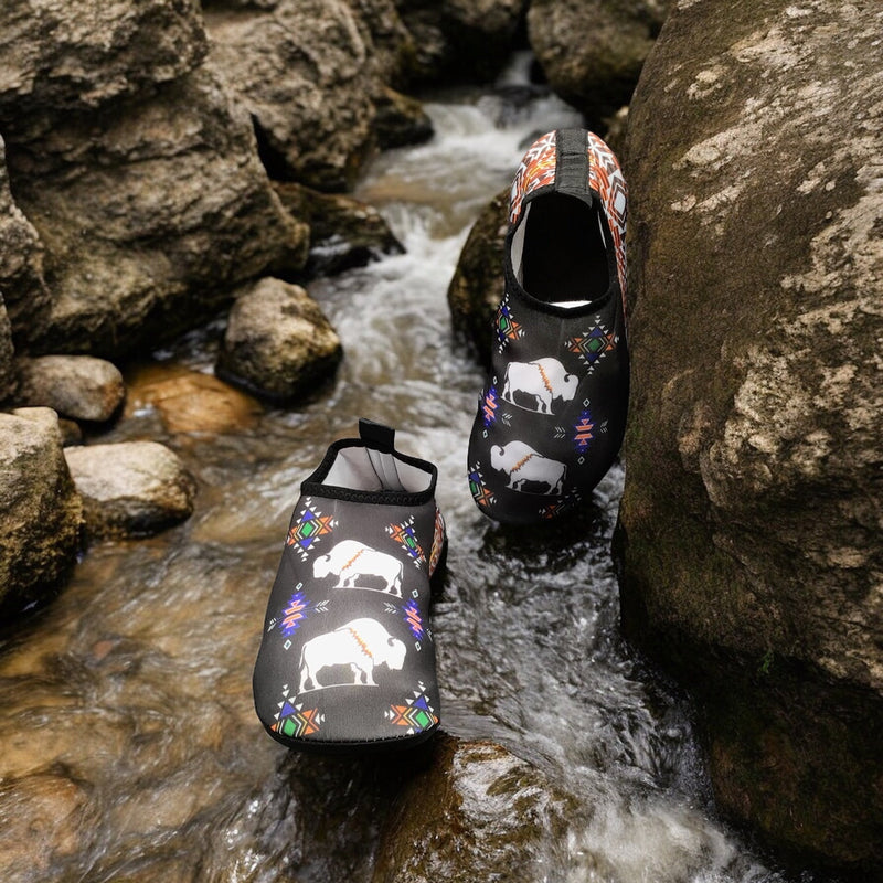 Onyx Bison Aqua Shoes-1