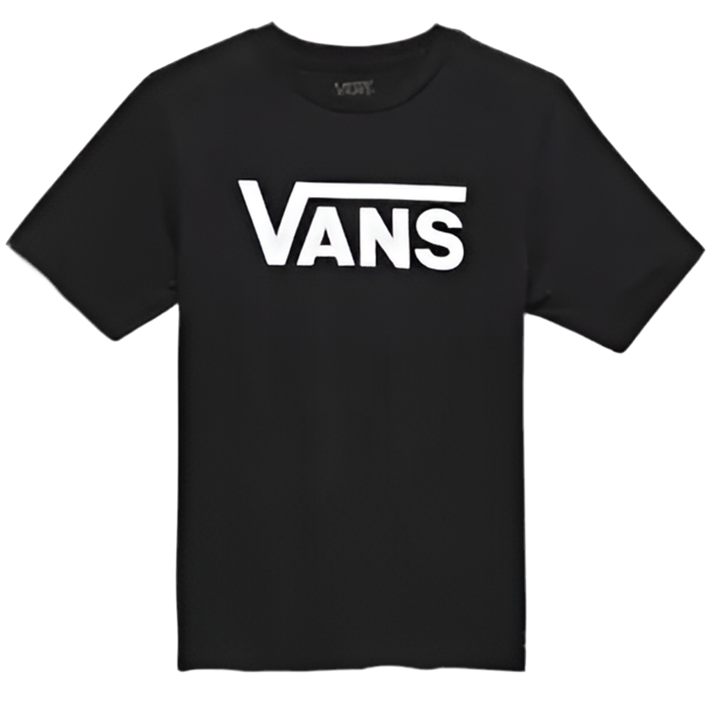 Vans 'Classic' Tee - Black/White-1