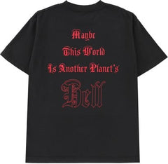 Welcome 'Aldous' Tee - Black/White-2