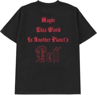 Welcome 'Aldous' Tee - Black/White-2