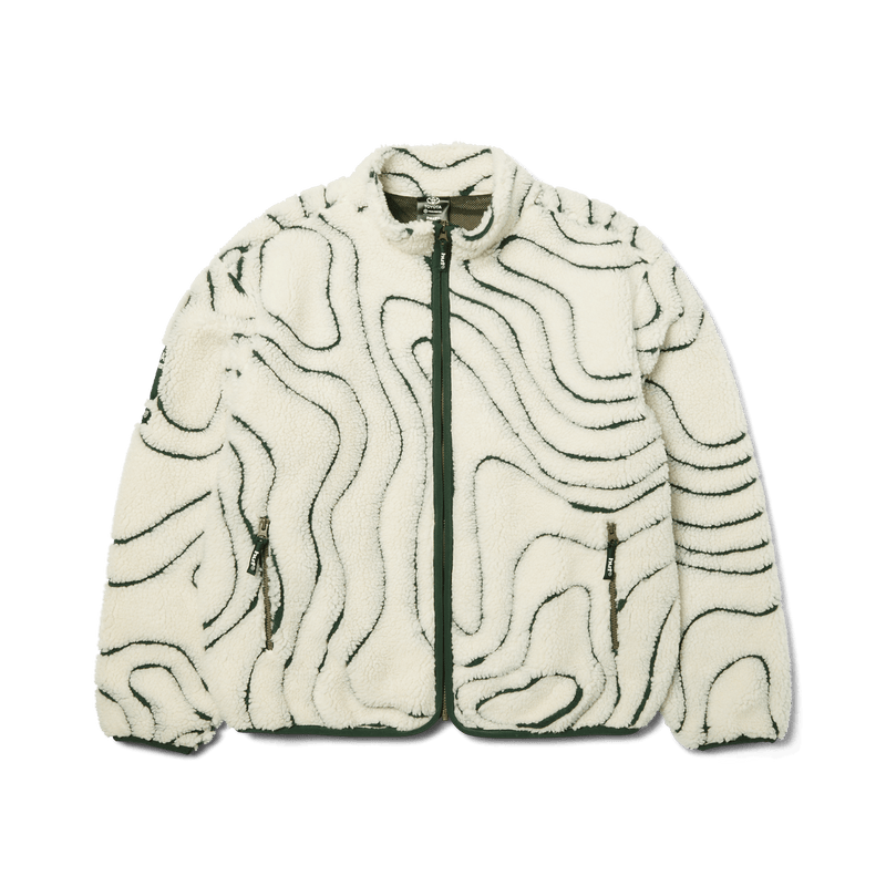 HUF x Toyota Trailhunter 'Topography' High Pile Jacket-1
