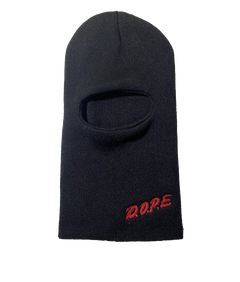 D.O.P.E. Industries 'Robber' Balaclava - Black/Red-1