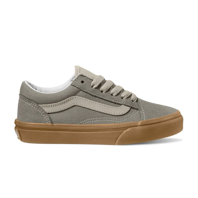 Vans 'Old Skool' Shoes - Neutral Block Gray/Gum-1