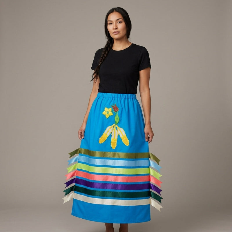 Prayer Ribbon Skirt-5