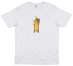 Red Dragon 'Foam Chung' Tee - White-1