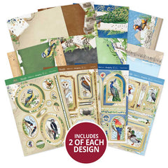 Botanical Birds Luxury Topper Collection-1