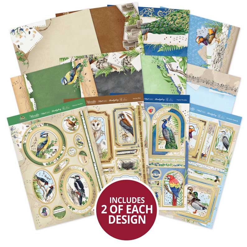 Botanical Birds Luxury Topper Collection-1