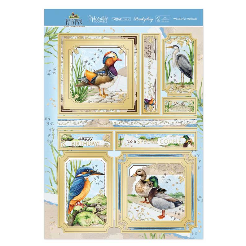 Set de adornos de lujo Wonderful Wetlands-2