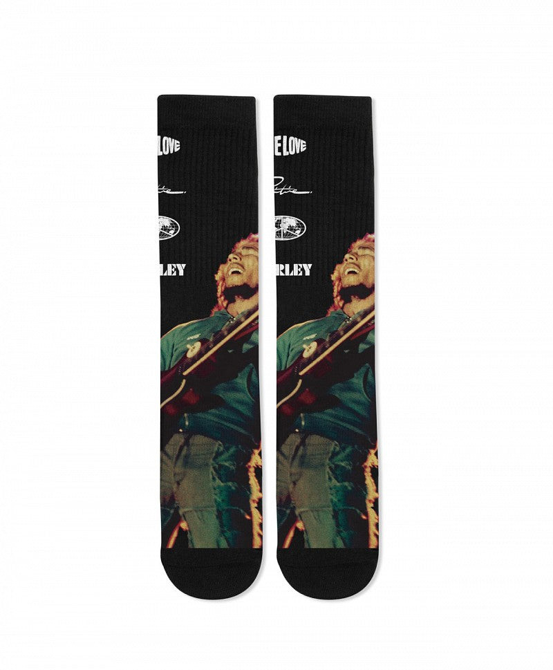 Primitive x Bob Marley 'Wild One' Socks - Black-1