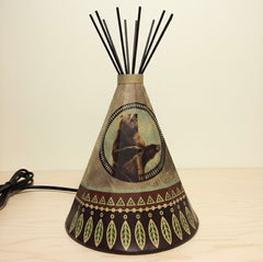 Teepee Table Bear Lamp-4