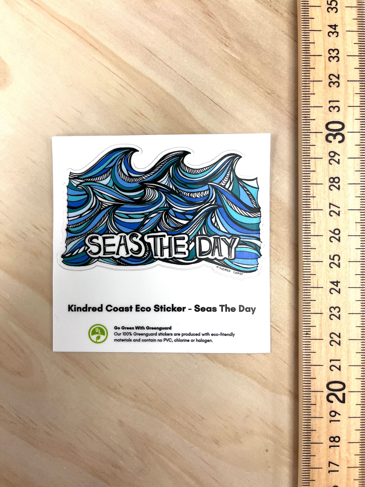SEAS THE DAY Eco Vinyl Stickers-4