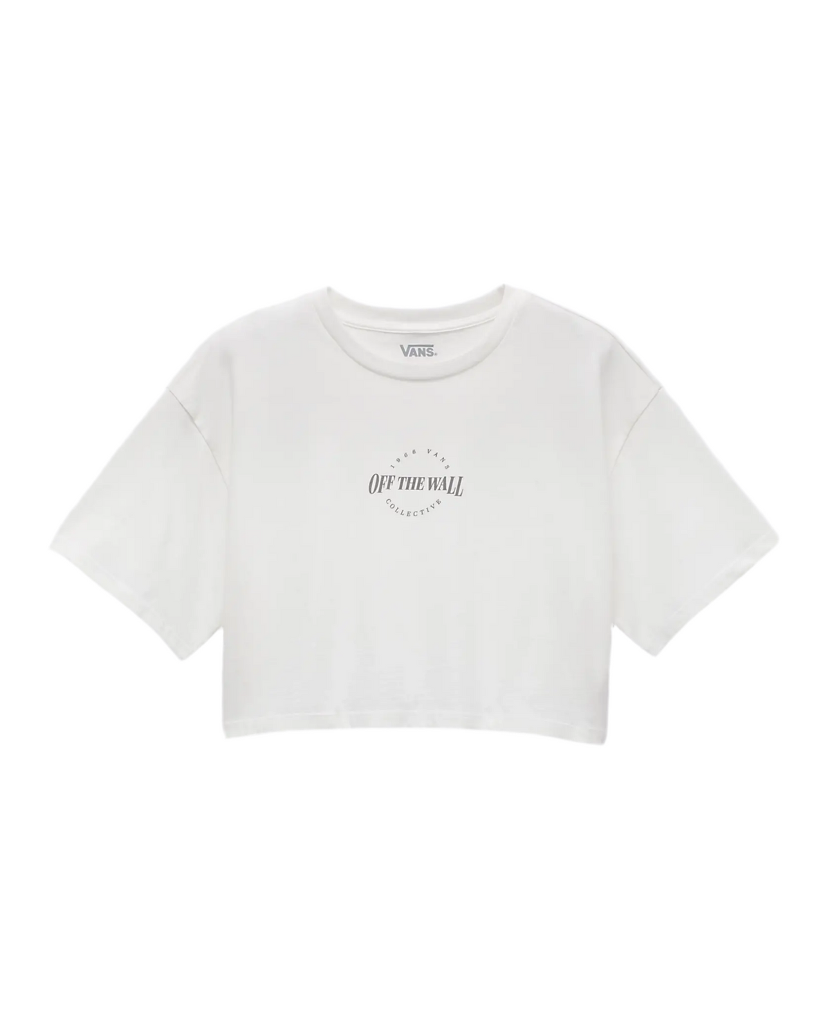 Vans 'Rylen Relaxed' Cropped Tee - Marshmallow (Women’s)