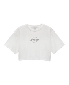 Vans 'Rylen Relaxed' Cropped Tee - Marshmallow (Women’s)-1