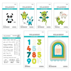 Monster Birthday Die and Clear Stamp Bundle-1