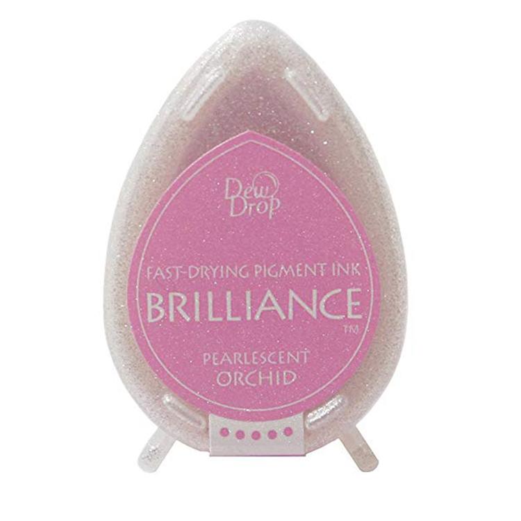 Tsukineko Brilliance Dew Drops Pigment Ink Pad-6