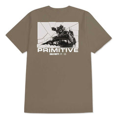 Primitive x COD 'Alpha' Tee - Safari Green-2
