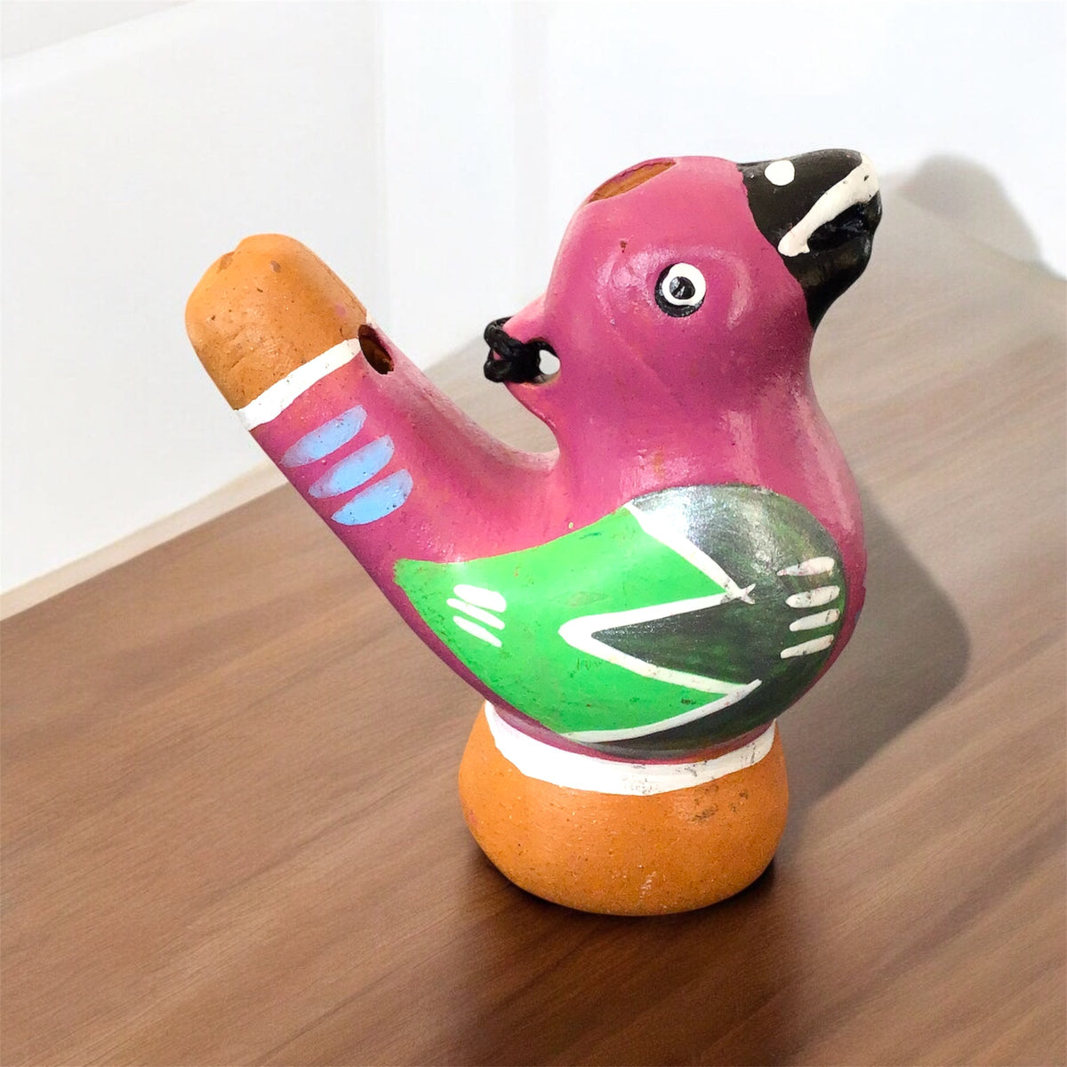 Painted Parrot Bird Water Whistle-5