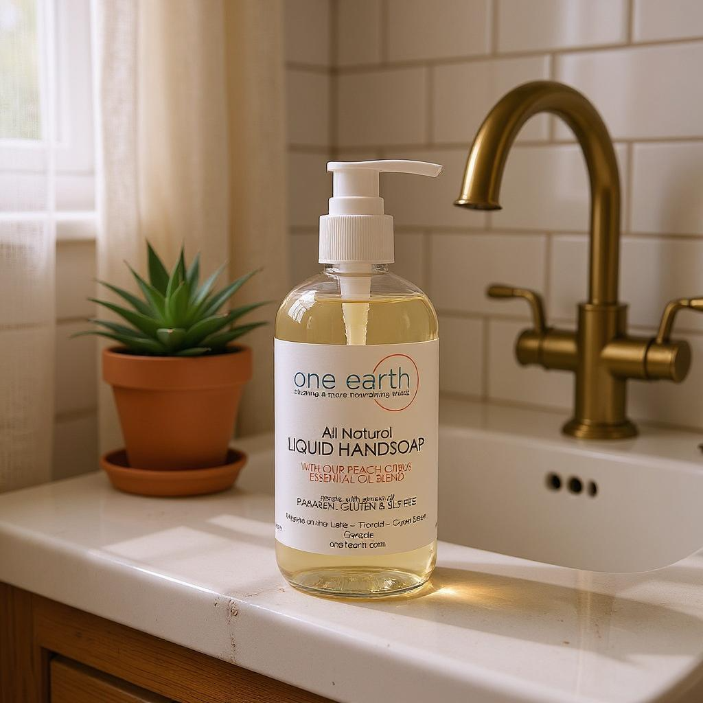 Hand Wash - Peach + Citrus Blend-3