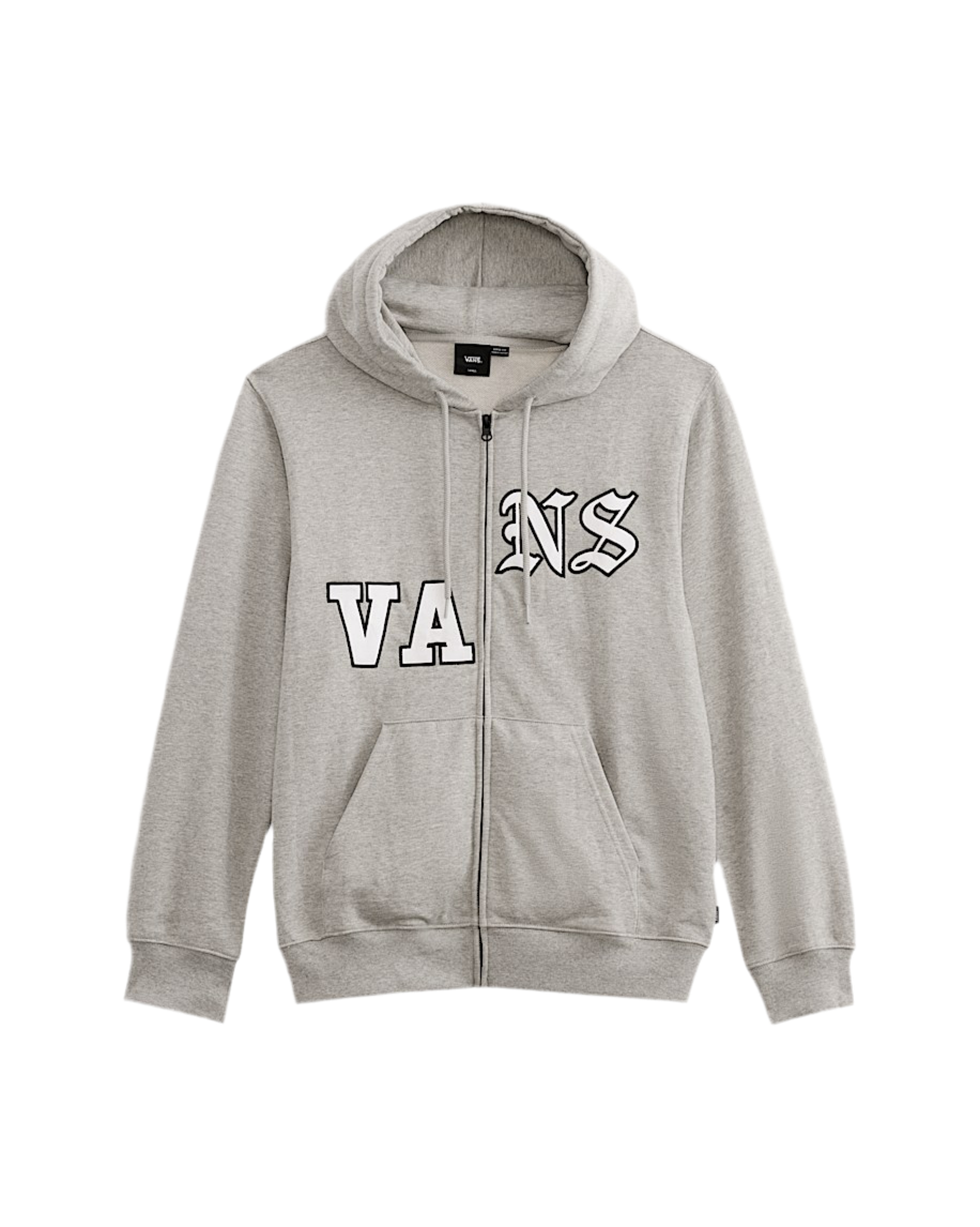 Vans 'Split Full' Zip-Up Hoodie - Grey-1