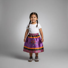 Infants Floral Ribbon Sk-6