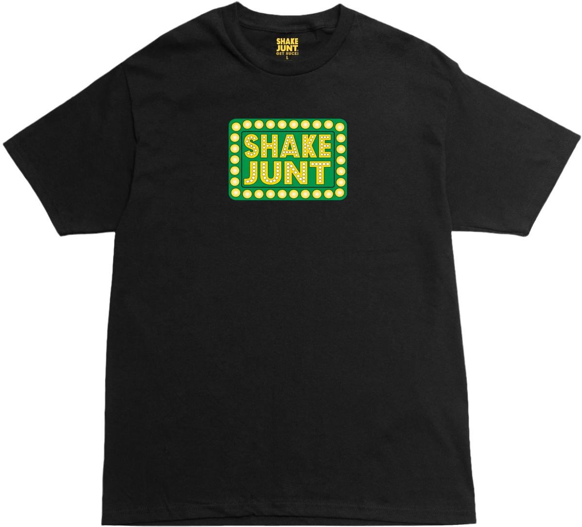 Shake Junt 'Box Logo' Tee - Black-1