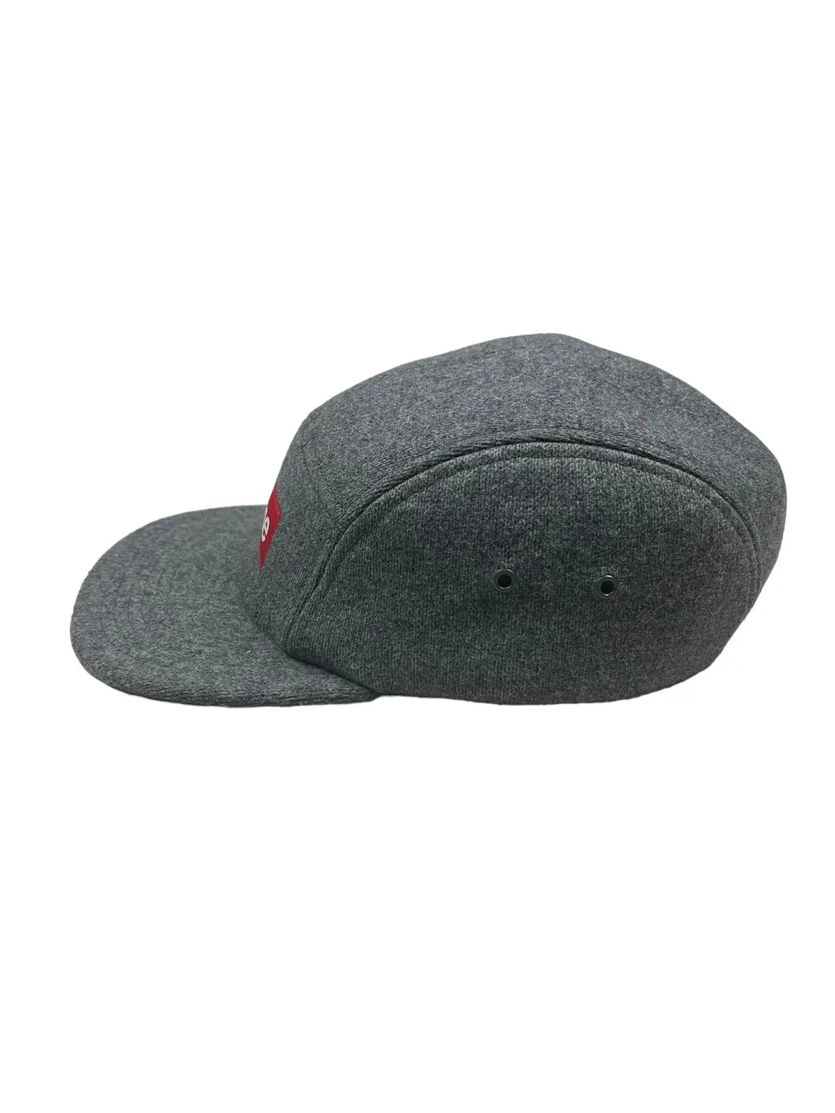 Supreme Wool Fitted Camp Cap - Grey-3