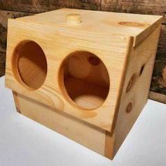 Double Hole Hay Feeding Station-3