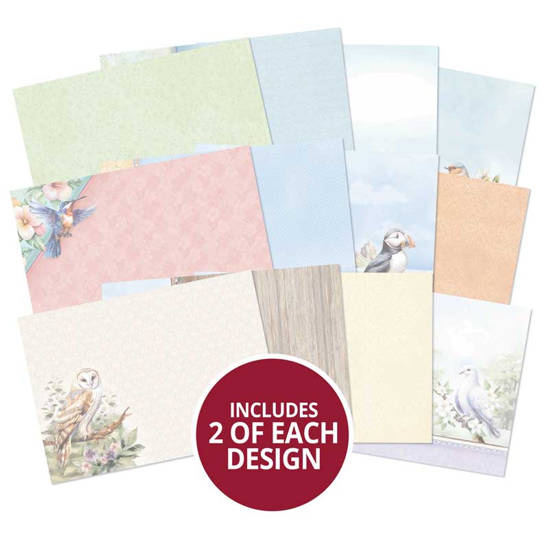 Beautiful Birds Luxury Card Inserts-1