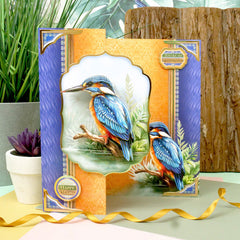 Beautiful Birds Deco-Large Set - Colourful Kingfisher-7