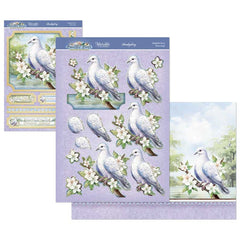 Beautiful Birds Deco-Large Set - Delightful Dove-1