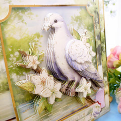 Beautiful Birds Deco-Large Set - Delightful Dove-6