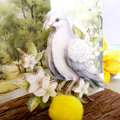 Beautiful Birds Deco-Large Set - Delightful Dove-8