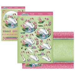 Beautiful Birds Deco-Large Set - Stunning Swan-1