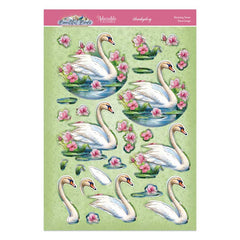 Beautiful Birds Deco-Large Set - Stunning Swan-3