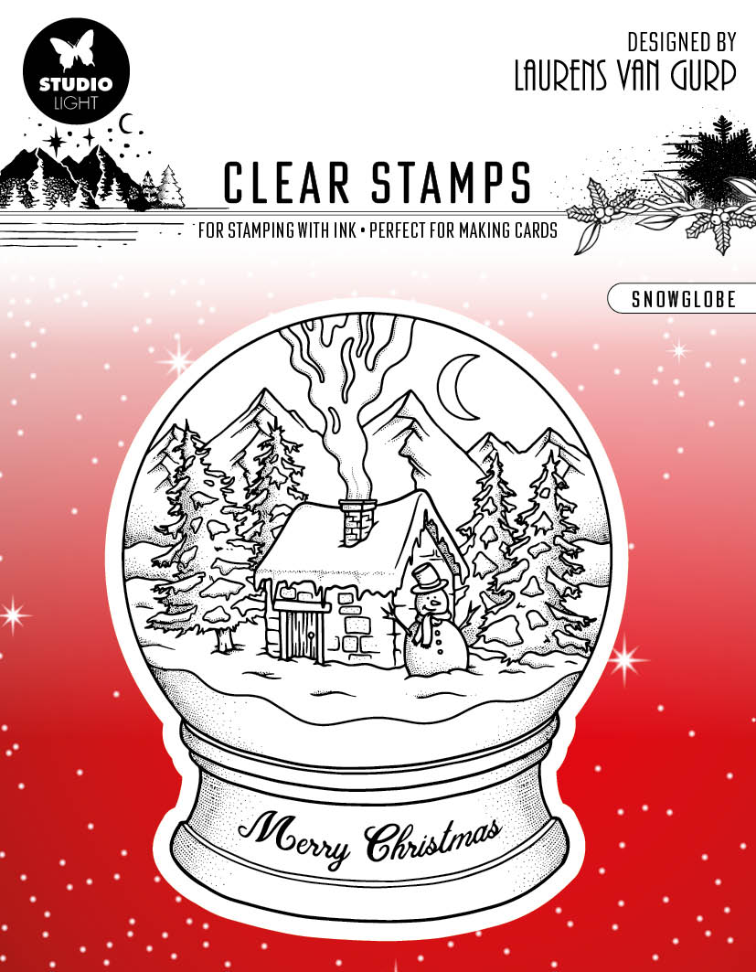 BL Clear Stamp Snowglobe Essentials 120x120x3mm 1 PC nr.296-1