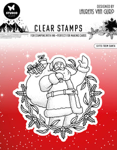 BL Clear Stamp Gifts From Santa Essentials 120x120x3mm 1 PC nr.297-1