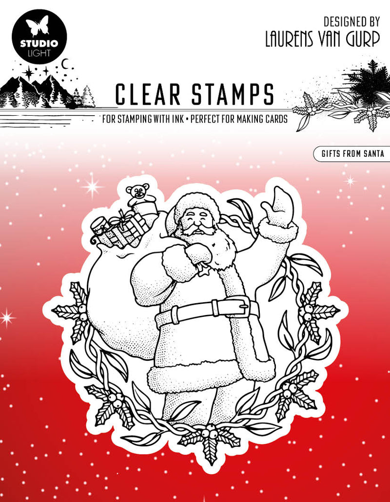 BL Clear Stamp Gifts From Santa Essentials 120x120x3mm 1 PC nr.297-1