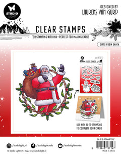 BL Clear Stamp Gifts From Santa Essentials 120x120x3mm 1 PC nr.297-2