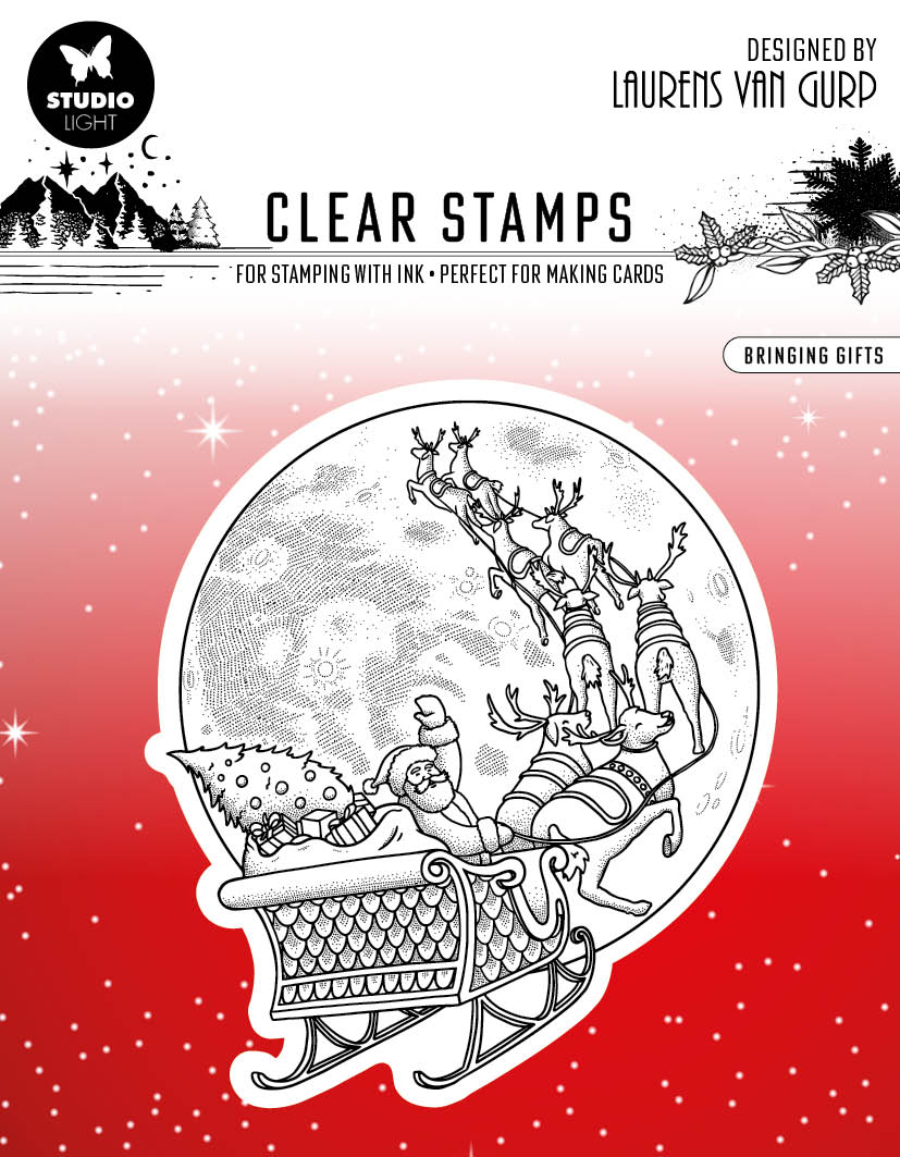 BL Clear Stamp Bringing Gifts Essentials 120x120x3mm 1 PC nr.298-1
