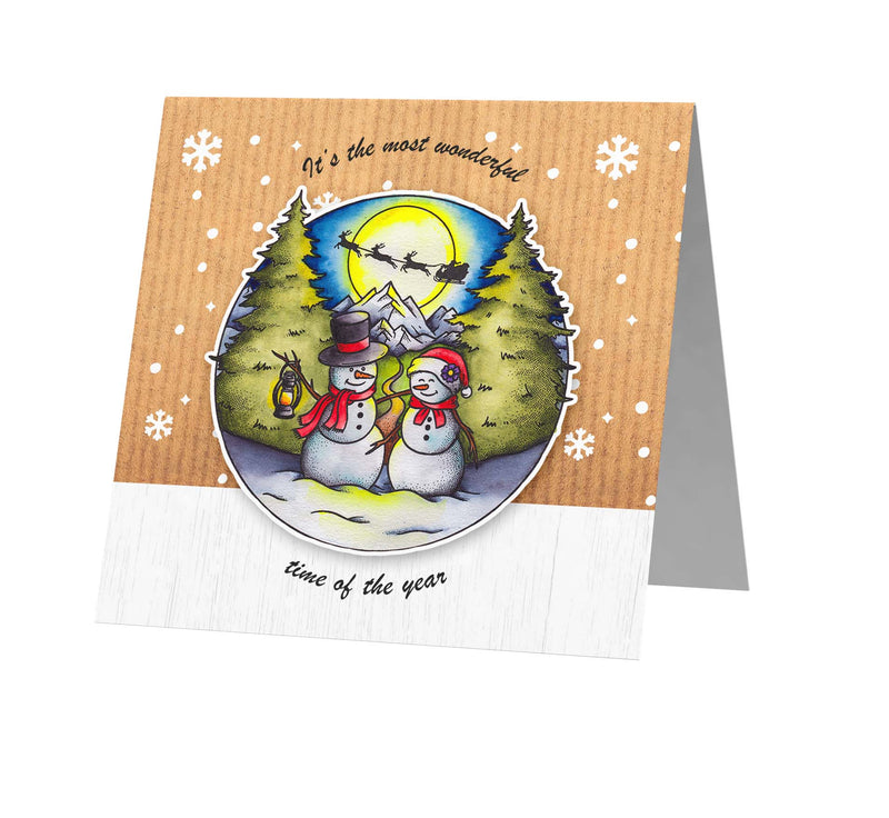 BL Clear Stamp Snow Buddies Essentials 120x120x3mm 1 PC nr.299-2