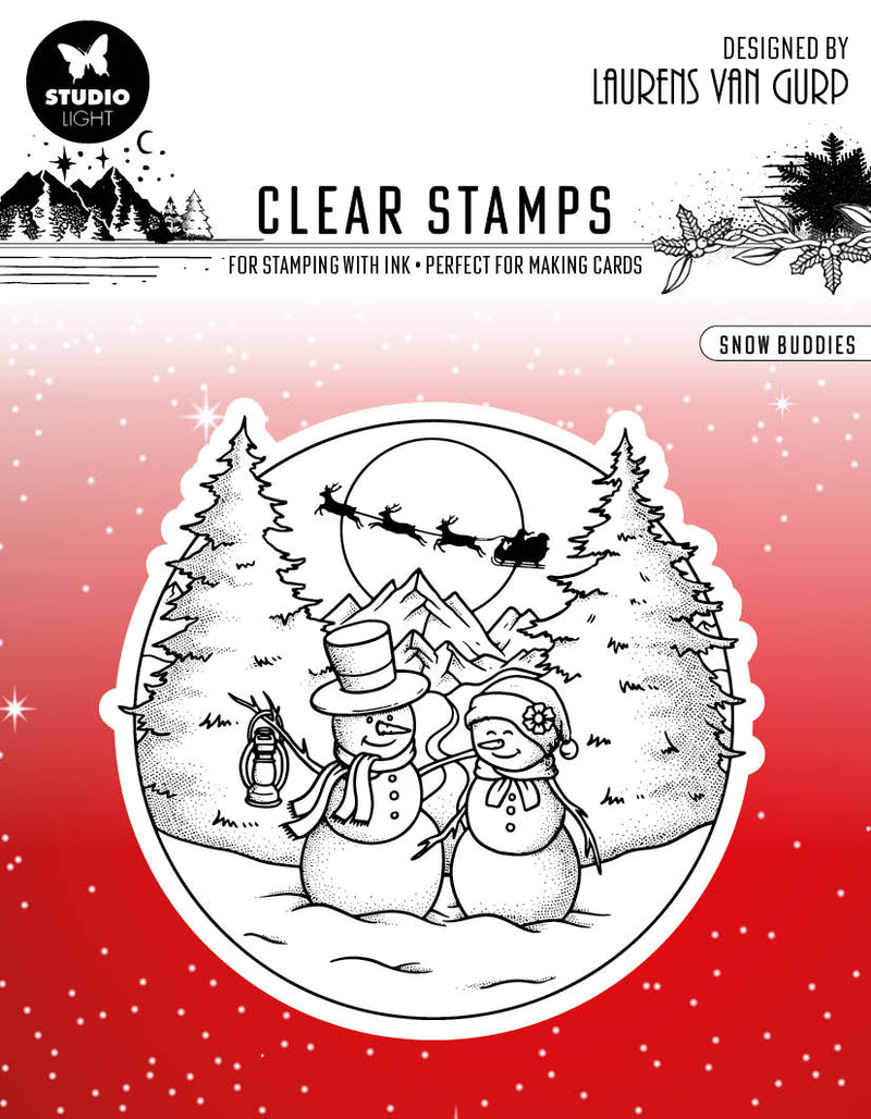 BL Clear Stamp Snow Buddies Essentials 120x120x3mm 1 PC nr.299-1