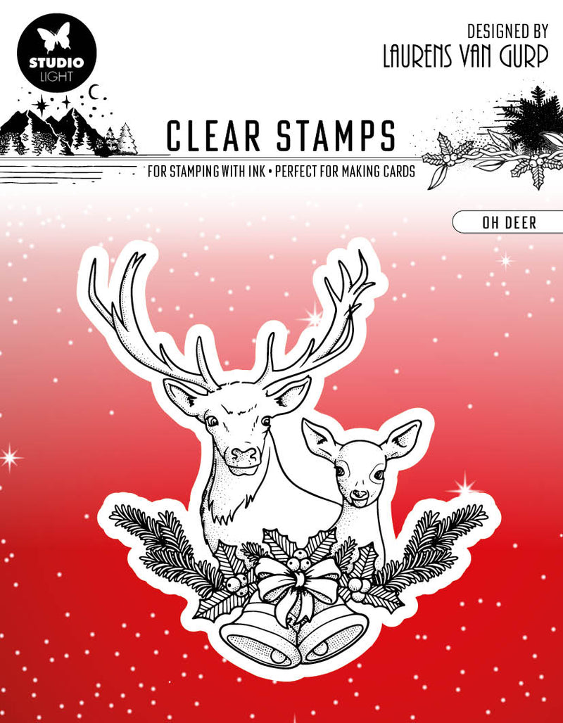 BL Clear Stamp Oh Deer Essentials 120x120x3mm 1 PC nr.301-1