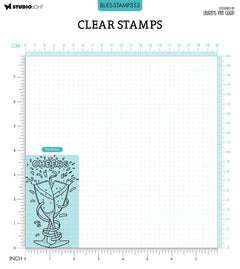 BL Clear Stamp Cheers By Laurens 105x74x3mm 1 PC nr.353-2