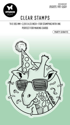 BL Clear Stamp Party Giraffe Essentials 90x67x3mm 1 PC nr.407-1