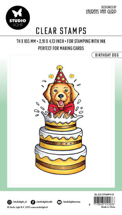 BL Clear Stamp Birthday Dog Essentials 96x45x3mm 1 PC nr.410-4
