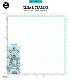BL Clear Stamp Birthday Dog Essentials 96x45x3mm 1 PC nr.410-2