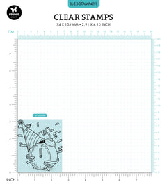 BL Clear Stamp Party Time Essentials 80x67x3mm 1 PC nr.411-2