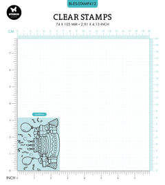 BL Clear Stamp Cake Party Essentials 80x64x3mm 1 PC nr.412-2