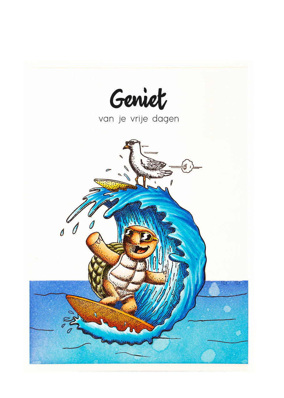 BL Clear Stamp Surf Dude By Laurens 89x64x3mm 1 PC nr.455-3